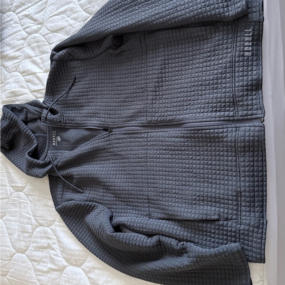 NOBULL Charcoal Quilted Hoodie